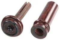 Violin endpin Acura Meister Preciso VE-NIER45M - Grade Preciso rosewood endpin with ebony rim and ball with sound post installation control hole for 4/4-3/4 violin