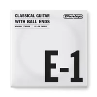 Dunlop dcy01enb nylon treble ball ends e-1  струна e, 1я струна для клас гитары, нейлон, посер. медь