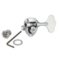 Gotoh gb-11w-c-(l4)  колки для 4-струнной бас-гитары, 4 в ряд, бутон "клевер",