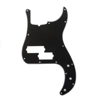 MX1395BK Защитная накладка 5-струнной бас-гитары Precision Bass, 3 слоя, черная, Musiclily