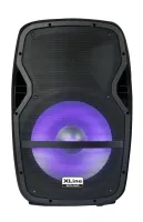 Xline PRA-15 LIGHT Акустическая система активная 2-полосная с USB/SD/Bluetooth/FM и LED подсветкой