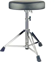 STAGG DT-32 CR - стульчик для барабанщика, покрытие: черный винил, отделка хром