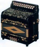 Гармонь Serenellini Gold Golden Accessories