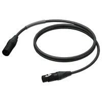 Procab PRD955/10- Кабель DMX-AES 110 Oм XLR 5-pin (вилка-розетка)