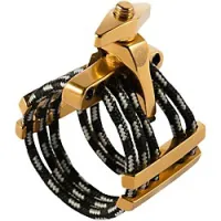 Silverstein EG07A Лигатура для кларнета Estro Ligature Champagne Gold 8 - Clarinet Medium / Alto Small