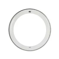 DRDHCD08 пластик 8 дюймов для том-тома. Однослойный, с белым напылением в центре, прозрачный по краю, бренд DW