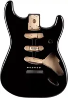 FENDER BODY DELUXE TELE ALDER BLK корпус для электрогитары, цвет черный