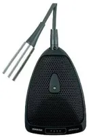 SHURE MX392BE/O Микрофон граничного слоя конденсаторный всенаправленный, 50-17000 Гц, 81 мВ/Па, Max.SPL 111 дБ, кабель снизу. Черный