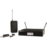 SHURE BLX14RE/PG85 K3E 606-630 MHz радиосистема петличная с гарнитурой PG185. Кронштейны для крепления в рэк в комплекте.