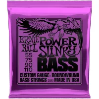 ERNIE BALL 2831- струны для 4-ти струнной бас гитары серии Slincky round wound bass, Regular