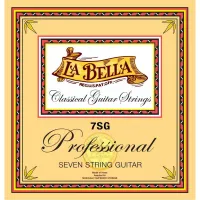 LA BELLA 7SG - для семиструнной гитары, нейлон