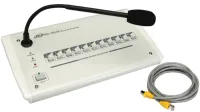 JDM RA-1051B Микрофонная консоль с селектором зон на 10 каналов