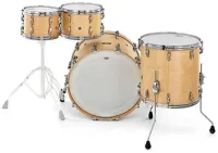 Комплект барабанов pearl masters maple gum mmg924xsp/c186 - комплект барабанов в составе: большой барабан 22x16, томы 10x7 и 12x8, напольный том 16x16. цвет #186 натуральный клен полированный вручную