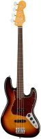 FENDER AM PRO II J BASS FL RW 3TSB бас-гитара, цвет 3-Tone Sunburst