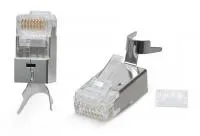 Бизнес Интегратор STP 8P8C  cat.6= TEL-0080 Разъем 8/8 (RJ45) cat.6 экранированный