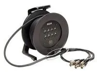 KLOTZ MC0230 MiniCore компактный мультикор на катушке 2 канала, разъемы Amphenol XLR F/ XLR M, длина 30 m