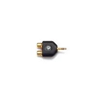 PW-P047C Переходник с 1/8" (3.5мм)  штекер стерео на 2хRCA (тюльпан) гнездо, Planet Waves