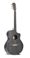 LS-H10-BK Акустическая гитара, с вырезом, цвет чёрный, IZ