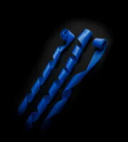 Серпантин бумажный 2смх10м синий