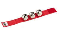 MEINL NINO961GR браслет с 3 бубенцами, цвет: зеленый