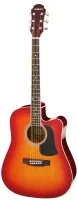 ARIA AWN-15CE CS Гитара электро-акустическая, верх: ель, задняя и боковые стороны: американская липа