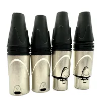 ROSS XLRKIT2 Набор XLR 3 пин, мама 2шт + папа 2шт, материал цинк, покрытие никель. Цвет никель.