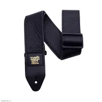 ERNIE BALL 4134 Leather Black - Ремень для гитары
