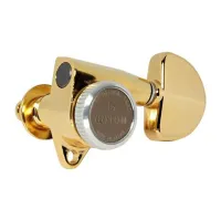 SG301-MGT-20-GG-L3+R3 Колки для гитары 3+3, локовые, золото, Gotoh