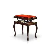 Hidrau bg200 mahogany gloss 3 (tc5)  банкетка, полированное красное дерево, красный бархат