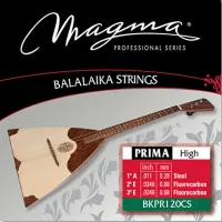 Комплект струн для балалайки Magma BKPR110CS