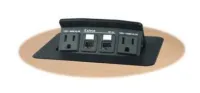 Extron HSA 222S - Компактный, постоянной конфигурации, открывающийся лючок поверхностного доступа с квадратным ободом