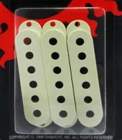 DIMARZIO FAST TRACK PICKUP COVER SET DM2002MG комплект пластиковых крышек для рельсовых звукоснимателей в корпусе single, 3 шт,