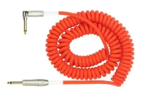 Kirlin IMK-202PFGL 9.1M RDF - кабель инструментальный витой, Разъемы: 1/4" прямой моноджек - 1/4" угловой моноджек, позолоченные, Материал проводника: