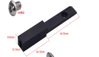 STAGE4 PIXEL TUBE CONNECTOR (STRAIGHT)  Элемент (прямой) для соединения светодиодных пиксельных трубок / материал: металл / цвет: черный