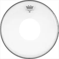 REMO CS-0312-00 Batter, Controlled Sound, White Dot, Clear 12" пластик