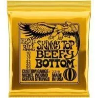 Ernie ball 2216  струны для электрогитары nickel wound slinky skinny top beefy bottom 10-54