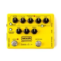 Mxr m80y bass d. i. +  басовый предусилитель/ дибокс, желтый