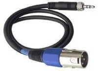Sennheiser cl 100  небалансный линейный кабель. разъёмы 3,5 мм х 3-pin xlr-m.