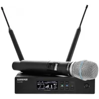 SHURE QLXD24E/B87A K51 606 - 670 MHz вокальная радиосистема с ручным передатчиком BETA87A