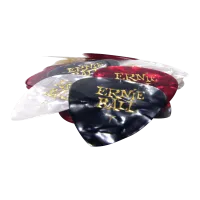 Ernie Ball 9164 медиатор из целлюлозы, тонкий 0,46 мм, перламутровый, цвета в ассортименте, упаковка