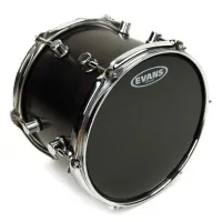 Evans tt13hbg  hydraulic black 13" пластик для том тома двойной черный