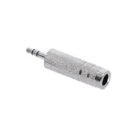 Adam hall 4 star a jf3 mm3 metal  переходник 6,35 мм stereo (f)-3,5 мм stereo(m)