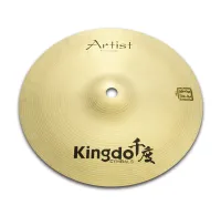 KINGDO 8" ARTIST CLASSIC SPLASH Тарелки сплэш 8" , сплав B20, тонкие, ручная ковка полировка, тон мягкий и насыщенный