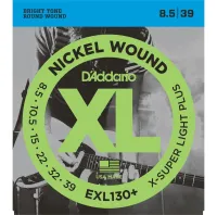 D'ADDARIO EXL130+ - струны для электрогитары, Extra Super Light+, никель, 8,5-39