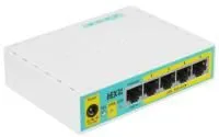 Коммутатор MIKROTIK hEX PoE lite RB750UPr2 5*10/100 LAN, 4*PoE