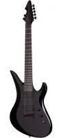 Schecter BLACKJACK A-7 BLK Гитара электрическая семиструнная, крепление грифа: клеенный