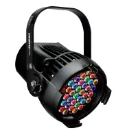 ETC D40 Vivid, Black CE Прожектор светодиодный Vivid,  Светодиодный массив 7 цветов, 17 (25) град. (40 LED 2.5 Вт), DMX-512RDM (5-pin XLR).