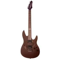 Aristides 060r black  электрогитара с чехлом, цвет черный