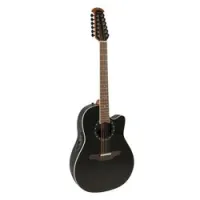 Ovation 2751ax-5 standard balladeer black  12-струнная эл. акустическая гитара, цвет черный
