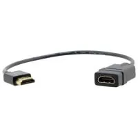 Kramer (adc-hm/hf/pico) переходной кабель hdmi-hdmi  (вилка - розетка) 0,3м